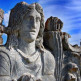 Detail van de Tempel van de Olympische Zeus